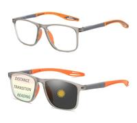 Genérico Gafas de Lectura para Hombre y Mujer con Anti Luz Azul, Lentes Aumento Leer Buena Vision Comodas para Todos los Días(Naranja,2.0x)