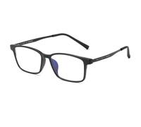 Genérico Gafas de Lectura Progresivas Sin Línea con Filtro Luz Azul, Lentes para Presbicia y Ordenador, Montura Cuadrada TR90 Metal para Hombre y Mujer, Antirreflejantes y Confort