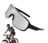 Genérico Gafas de Moto - Gafas para Ciclismo - De Sol Con Protección UV Anti Vaho Pantalla Ergonómica Para Ciclismo Y Esquí