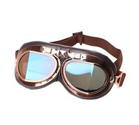 Genérico Gafas de motociclista a prueba de con montura flexible, lentes de transparentes, gafas de para montar para hombres y mujeres, gafas protectoras con lentes de unisex