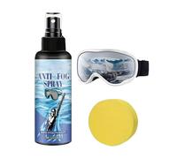 Genérico Gafas De Natación Spray Antiempañante,Spray Antiempañante para Gafas De Natación Claras - Solución Hidrofóbica Portátil 100ml para Adolescentes Deportistas Buceo Entrenamiento en Piscina