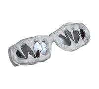 Genérico Gafas De Sol Góticas - UV400 Wrap Around Shield Shades | Gothic Eye Wear | Gafas Para Halloween | Días De Playa Y Noches De Club | Gafas De Sol De Moda Elegantes Para Fiestas Y Festivales