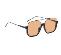 Generico Gafas de Sol Mujer | Gafas con Lentes Polarizadas y Doble Puente | Protección UV Doble Puente Montura Gran Protección Ojos para Viajes, Al Aire Libre y Cumpleaños, Té Marrón, riferimento