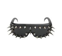 Generico Gafas De Sol Para Hombre - Gafas De Sol Spike Steampunk Alla, Retro A E, Steampunk Creativas, Con Protección UV | Actividades Al Aire Libre Viajes