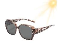 Generico Gafas de sol polarizadas - Protección UV400 y diseño elegante - Gafas de sol para mujer - Para el verano y actividades al aire libre: pesca, golf, conducción, senderismo, caminata, C,