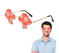 Genérico Gafas de sol tipo hongo,Gafas de sol para festivales de