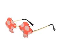 Genérico Gafas de sol tipo hongo,Gafas de sol para festivales de estilo