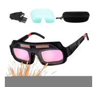 Generico Gafas de soldadura | antirreflejos y antideslizantes con banda para cabeza, gafas protectoras para soldadores | para profesionales, obreros, talleres y mecánicos