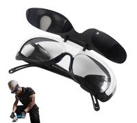 Generico Gafas de soldar, Auto Dimming Protective Eyewear, 4.92 Inches, Scratch-Resistant Lens, Welding Eye Protection, Anti-Glare Safety Glasses for Plasma Cutting and Grinding