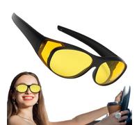 Genérico Gafas de visión nocturna: gafas infrarrojas, gafa para conducir | Lentes de seguridad de alta protección para conducción nocturna actividades al aire libre montar protección UV antideslum