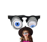 Genérico Gafas Divertidas Con Ojos Saltones | Gafas Divertidas Para Fiestas De Halloween - Juguete Novedoso Para Fiestas Familiares Carnaval Navidad