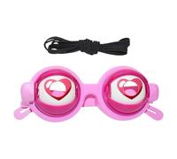 Genérico Gafas divertidas para adultos | Accesorio cómico de parpadeo manual, gafas rellenas para engaños, para fiesta de cumpleaños, espectáculo, reunión familiar, celebración de teatro, noche