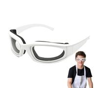 Genérico Gafas - Gafas para los ojos, antidesgarros, sin cortes | de seguridad de laboratorio sobre gafas con revestimiento antivaho, gafas de cocina para barbacoa para ajuste Universal