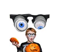 Genérico Gafas Globo - Gafas Locas Caídas - Decoración estacional para vacaciones Carnaval Reuniones familiares Festivales Espectáculos Navidad y Juegos, Un par, Se référer au descriptif
