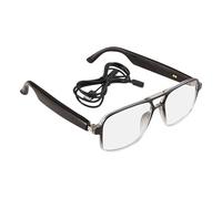 Genérico Gafas Inteligentes con IA para Hombres - Gafas Inteligentes para Viajes, Conducir Y Reuniones | Diseño Ligero para Llamadas, Vídeo, Lectura Y Traducción con Estilo Moderno