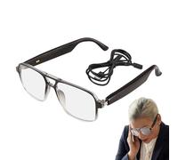 Genérico Gafas Inteligentes con IA para Hombres - Gafas Tecnológicas con Inteligencia Artificial - Lentes Multifunción con Batería Duradera para Videollamadas Y Lectura