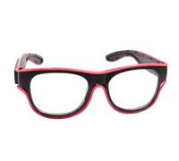 Genérico Gafas LED: brillando en gafas de sol oscuras y parpadeantes. Carga rápida de gafas | USB recargable, de brillo para cosplay, Halloween, bodas, fiestas de baile,