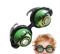 Genérico Gafas Locas,Accesorios Divertidos Para Fotos Con Parpadeo | Gafas de Globo Ocular Guiñante - Para Mujeres Hombres Adultos Escenario Fotomatón Cosplay Actuación Cumpleaños