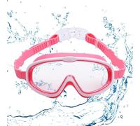 Genérico Gafas Natación Niños - Borde Silicona Elástica, Lente Antivaho Clara Visión, Protección Vista Rayos Ultravioleta, Puente Nariz Flexible PU | Gafas Acuáticas para Muchachos & Muchachas
