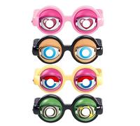 Genérico Gafas novedosas - Gafas | Bromas divertidas guiñando un | de guiño parpadeantes - Accesorio de disfraz para hombres, mujeres, niños, niñas, adolescentes, adultos, espectá