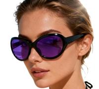 Generico Gafas Ovaladas Grandes Rock