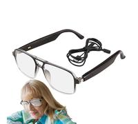 Genérico Gafas Traductoras con IA - Gafas Inteligentes para Viajes, Conducir Y Reuniones - Diseño Ligero para Llamadas, Vídeo, Lectura Y Traducción con Estilo Moderno