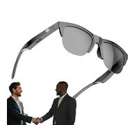 Genérico Gafas Traductoras - Gafas Interpretación Simultánea - Más de 100 Idiomas Ligeras Inteligentes Antiluz IA para Mujer Viaje Lectura