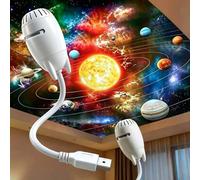 Genérico Galaxy Projector - Star Projector,Aesthetic USB Plug Dimmable Lighting,Nursery Lamp | For Bedroom Living Room Office Dorm Home Kids Girls Boy