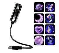 Genérico Galaxy Star Projector Night Light with USB, Galaxy Night Light projector, Moon Planet Nebulae Ocean Lamp Projector, Plug & Play HD Star Projector for Bedroom Car Ceiling Decor (Astronaut)