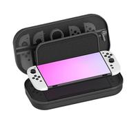Genérico Game Console Storage Case, Travel Game Player Storage Holder, PU Precise Waterproof Console Pocket Accessories, Ideal Companion for Family, Kids, and Adults, 29.5x14.5x7cm