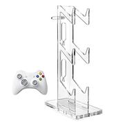 Generico Game Controller Halter Clear - 3 Ebenen Kopfhörerhalterung, Transparenter Gamepad Acryl Ständer, Universelles Zubehör Rack Schreibtisch Organisierer | Für Headset Gamepads