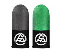 Genérico Game Finger Sleeves - 2pcs Glowing Fingertip Sleeve, Anti Friction Touchscreen Finger Cot, Sweat Resistant FingerGuard, Smooth Control Accessory For Mobile Phone Tablet Devices Esports Use