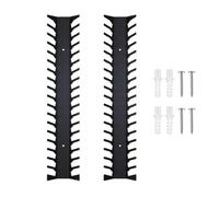 Genérico Game Shelf, Metal Wall Mount - Sturdy Organizer For Disc Storage | Steel with Black Finish, Video Game Case Holder For Home Room Kitchen Bedroom Workplace Bar Station Collection