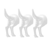 Genérico Gancho Adhesivo Para Pared -, Percha De 3, Piezas Perchas Almacenamiento Llaves, Ganchos Organizadores Toallas Colgador Organización | Multipurpose Outdoor Indoor Utility High-performance