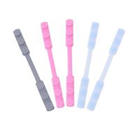 Genérico Gancho Ajustable de Silicona 5 Piezas Reutilizables Color Aleatorio Reduce Presión en Orejas Compatible Orejeras para Uso Cómodo