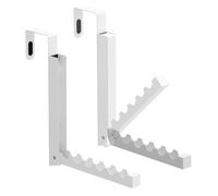 Genérico Gancho Colgador para la Puerta | 2 Piezas con 6 Ganchos, Soporte para Puerta,Perchero Secador De Ropa Del Baño - Para Baño Ducha Residencia Apartamento Armario Cocina Dormitorio Y Lavandería