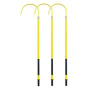 Genérico Gancho de Rescate de Seguridad eléctrica, Gancho Salvavidas de Alto Voltaje con Poste, Varillas Salvavidas de Emergencia de Fibra de Vidrio portátiles de Alta Resistencia, Varilla