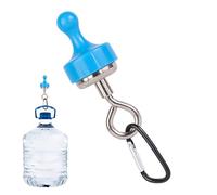 Genérico Gancho Magnético para Tienda de Campaña | Colgador Fuerte y Resistente con Mosquetón,Colgador para Ropa de Camping,Para Viajar Cocina Exterior Parrilla Puerta Techo Armario Clóset