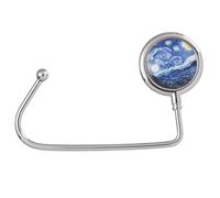 Genérico Gancho Metálico para Bolso Base Antideslizante Soporte de Mesa para Colgar Bolsos y Mochilas Escolares Gancho Portátil Práctico para Uso Hogar y Oficina