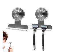 Genérico Gancho para afeitado masculino - Gancho Con De Pared Que Almacena Afeitado,Soporte Maquinilla Afeitar Manual,Para Baño, Hogar, Apartamento, Residencia Universitaria, Hotel Y Dormitorio