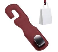 Generico Gancho para bolsas de reposacabezas de coche, para organización de vehículos, ganchos para bolsas de asiento trasero de coche, para SUV, camión, viajes, comisiones, eventos deportivos