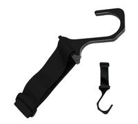 Genérico Gancho para volante,Gancho para colgar volante, Volantes ajustables asegurados, Coche con soporte para parabrisas de aleación de aluminio, gancho multiusos, para espacio de conducción