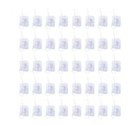 Genérico Ganchos Adhesivos | 40 Piezas Ganchos Adhesivos Transparentes Sin Taladro - Pequeños - Para Decoraciones De Ventana Armario Lavandería Casa Cabaña Hogar Patio