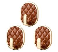 Genérico Ganchos Adhesivos - Colgador Resistente Impermeable | Ganchos De Pared Pegajosos Colgador De Toallas - Para Puerta De Ducha Baño Salón Cocina Apartamento Toalla Abrigo Llave Corona Sombrero