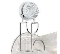 Genérico Ganchos De Para La Pared De La Ducha | Soporte Giratorio que No Necesita Taladro | Soporte De Vacío Impermeable | Para Baño Cocina Ducha Y