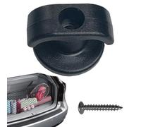 Genérico Ganchos de para maletero de coche | 4 ganchos de para remolque de equipaje de vehículo con tornillos | de montaje para maletero trasero de coche, Kit de Hardware de de carga,