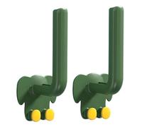 Generico Ganchos de pared, ganchos para abrigo de pared | Juego de ganchos para bolsas de elefante de 2 | Ganchos de pared gancho de baño para toalla de baño para cocina dormitorio
