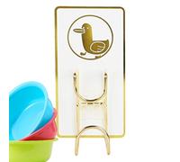 Genérico Ganchos para Colgar Toallas en el Baño - Organizador de Pared Adhesivo - Ganchos De Albornoz Y Toallas Con Diseño Animal - para Lavabo Inodoro Ducha Oficina Dormitorio Llave Abrigo