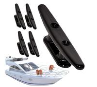 Genérico Ganchos para cornamusas para Barcos: cornamusas de Amarre de Nailon de 4 Pulgadas, herrajes para Marinas, construcción y Duradera, Material Resistente a la corrosión, diseño de fácil