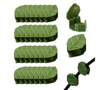 Generico Ganchos para plantas trepadoras de pared | Soportes para tornillos y plantas - 30 unidades ganchos fijadores de hojas accesorios para interiores exteriores y gestión de cables